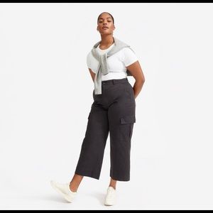 Everlane wide leg cargo pants